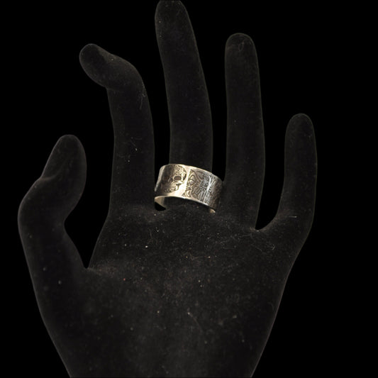 Silver Skull Ring