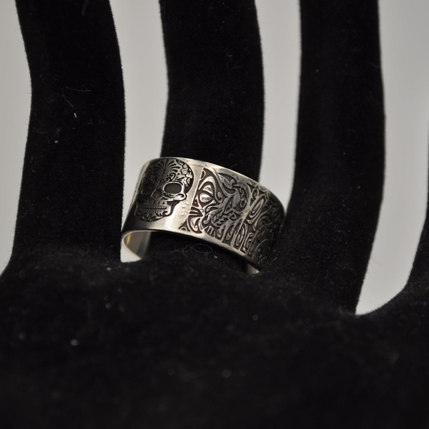 Silver Skull Ring