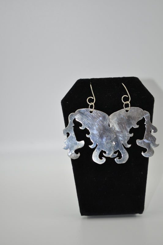 Silver Silhouette Earrings