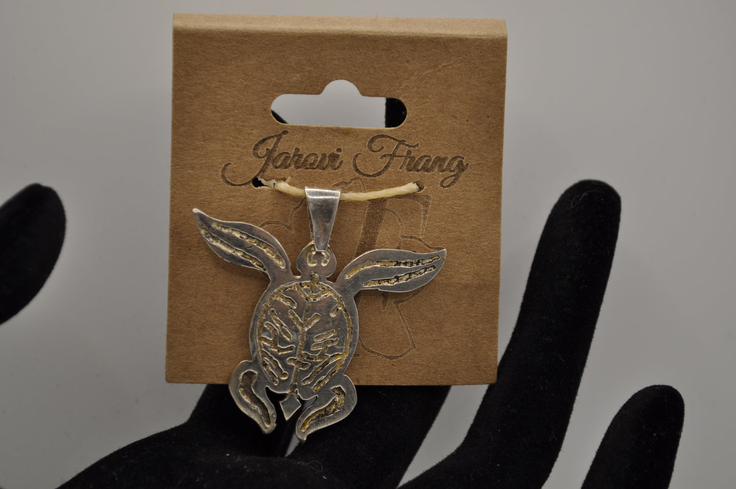 Silver Handmade Turtle Pendant