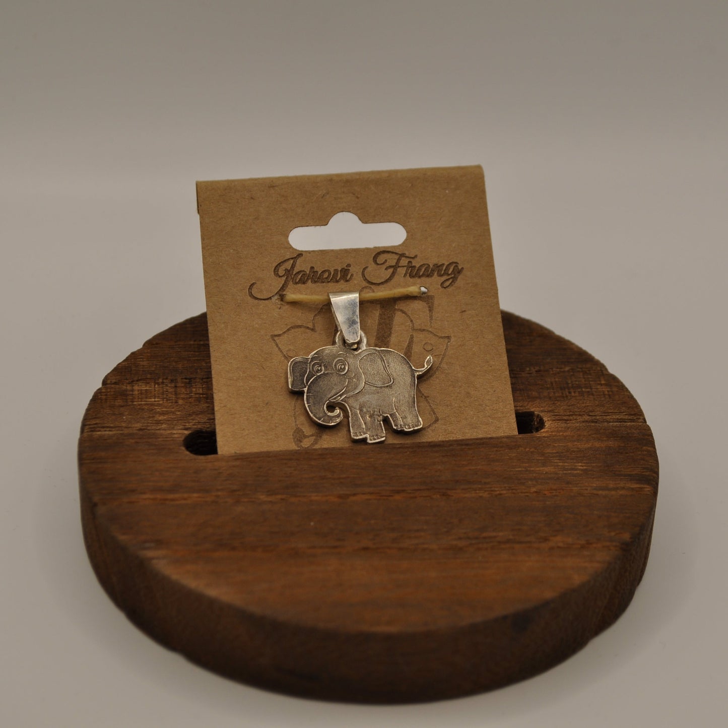 Silver Handmade Elephant Pendant