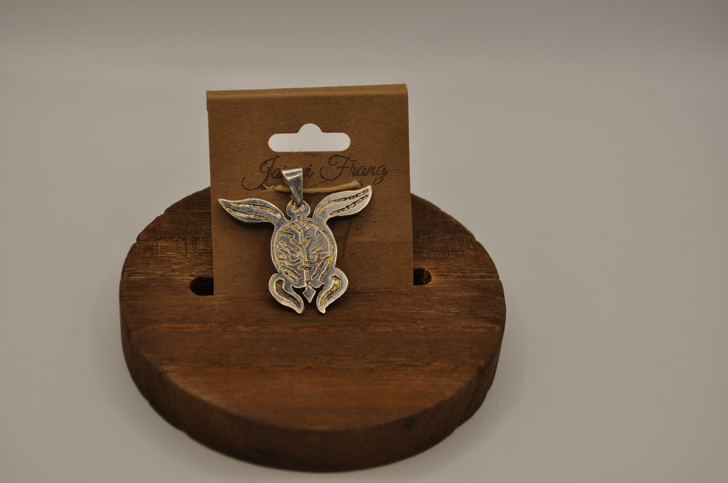 Silver Handmade Turtle Pendant