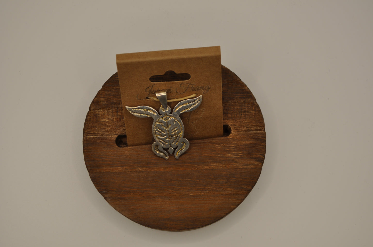 Silver Handmade Turtle Pendant