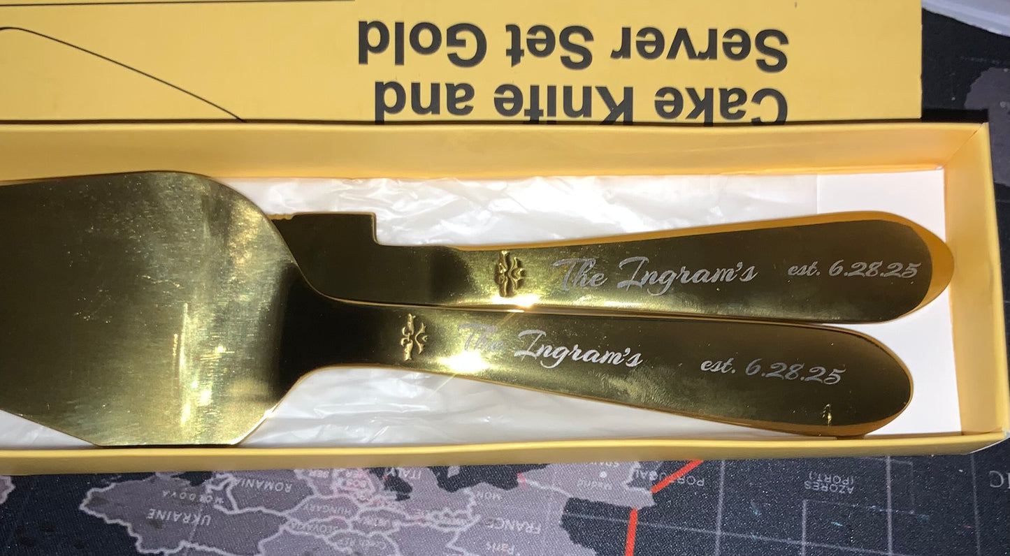 Engraved Metal Items