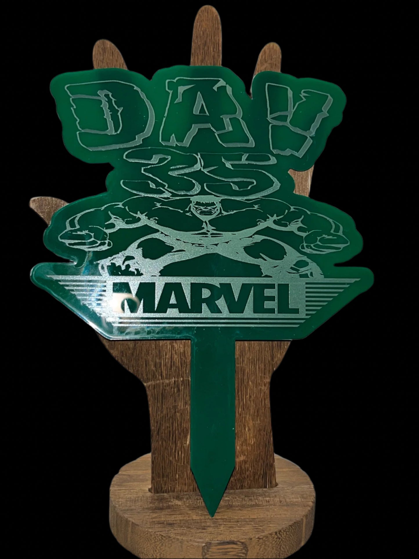 Personalized Acrylic Cake Topper
