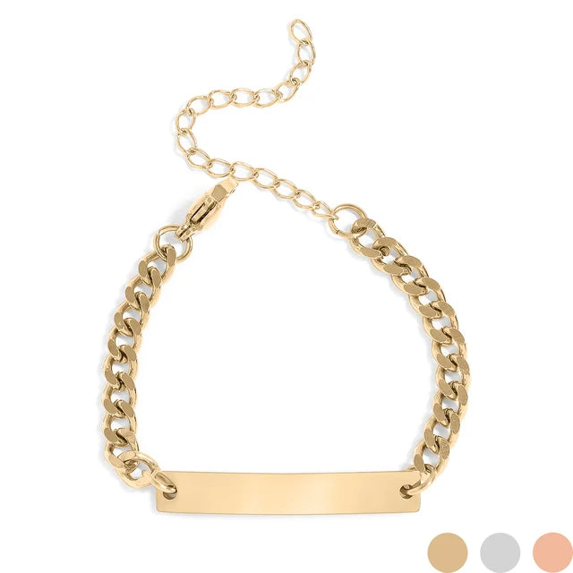 Mini Curved Bar Bracelet- Child